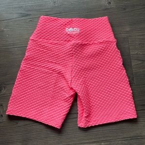 booty by brabants - biker shorts - pink sand